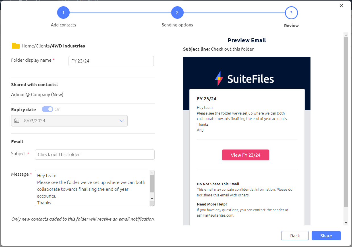 suitefiles connect